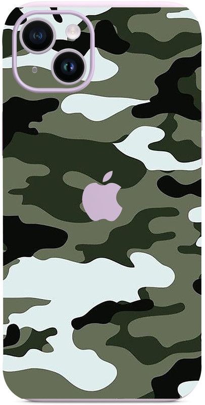 AsSkin Apple iPhone 14 Plus, iphone 14 plus, Apple Iphone Mobile Skin  (Ultra Super Military Winter Camouflage With High Matte Finish.Skin..)