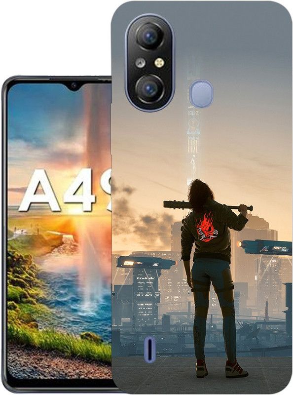 kridha Back Cover for Itel A49 back cover | itel A661L back cover | Design_137  (Multicolor, Flexible, Silicon, Pack of: 1)