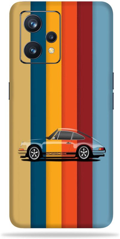 OggyBaba Realme 9 Pro 5G Mobile Skin  (Magic Car Multicolor Skin With Ultra Matte Finish)