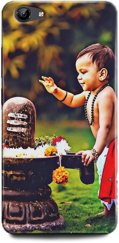 INTELLIZE Back Cover for Vivo Y81i/1812 shivji,Printed  (Multicolor, Shock Proof, Pack of: 1)