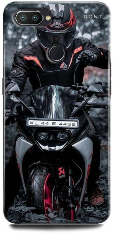 FIKORA Back Cover for OPPO F9/CPH1881 BIKE RIDER PRINTED  (Multicolor, Hard Case, Pack of: 1)
