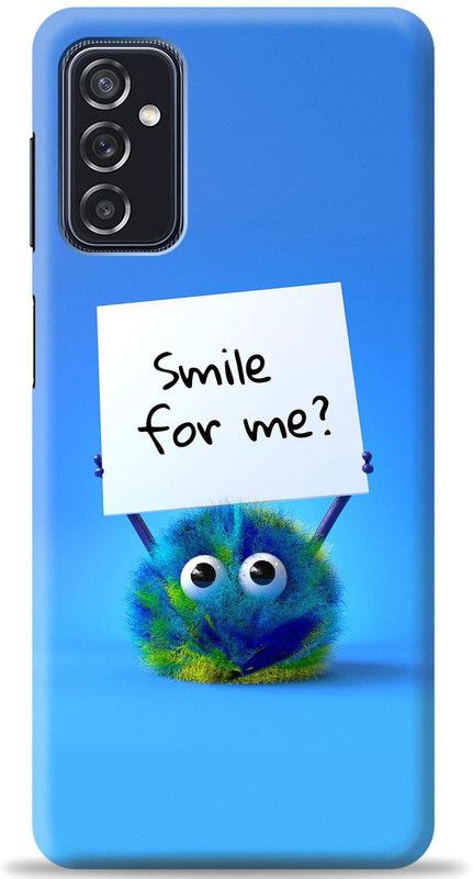 Swagr Back Cover for Samsung Galaxy M52 5G  (Blue, White, Pack of: 1)