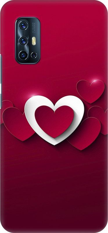 COBIERTAS Back Cover for Vivo V17  (Pink, Pack of: 1)