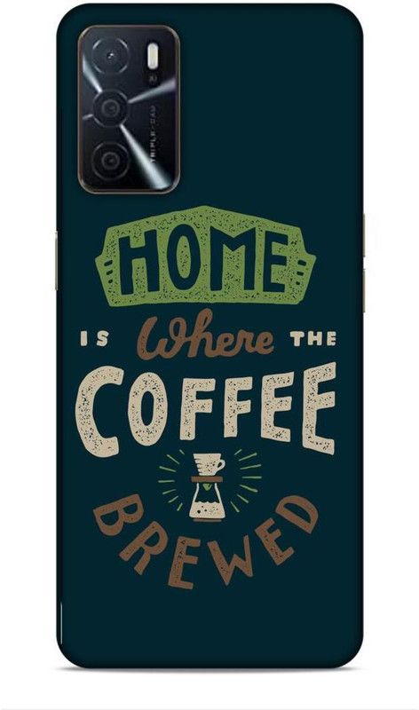SmashItUp Back Cover for Oppo A16 / Oppo A53S 5G / Oppo A55 5GCoffee / Quote  (Multicolor, Hard Case, Pack of: 1)