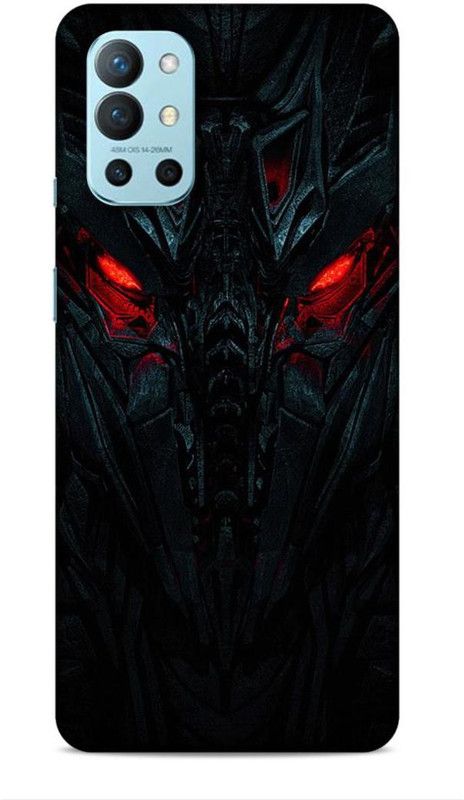 Keviv Back Cover for OnePlus 9R, OnePlus 9R 5G  (Black, Red, Hard Case)