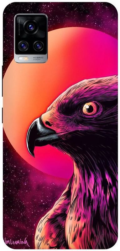 URCHIN Back Cover for Vivo V20 Pro Eagle, Dark, Illuminati, Cool  (Multicolor, Shock Proof, Pack of: 1)