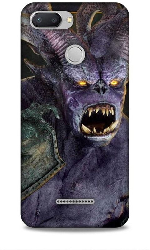 Keviv Back Cover for Mi 6  (Purple, 3D Case)