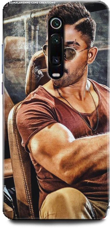 INTELLIZE Back Cover for Redmi K20/MZB7755IN allu arjun,Printed  (Multicolor, Shock Proof, Pack of: 1)