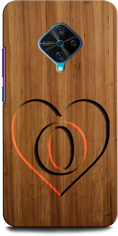 ORBIQE Back Cover for VIVO S1 Pro 1920 O, O LETTER, O DESIGN, O ALPHABET, O NAME  (Multicolor, Hard Case, Pack of: 1)