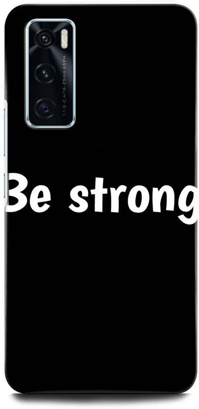 INTELLIZE Back Cover for ViVO V20 SE V2022 BE STRONG, ATTITUDE, POSITIVE, GOOD THINKING  (Multicolor, Hard Case, Pack of: 1)