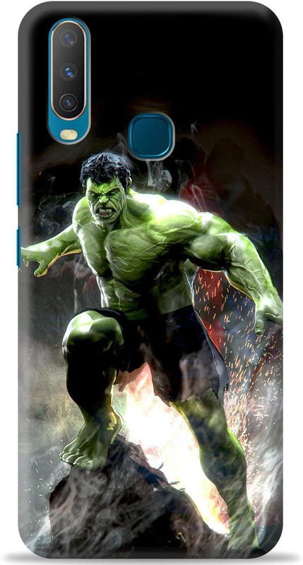 Swagr Back Cover for Vivo Y12  (Green, Shock Proof, Pack of: 1)