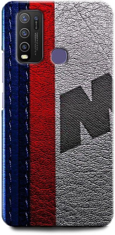 Afterglow Back Cover for Vivo Y50 bmw, m power, logo, bmw stripes  (Multicolor, Dual Protection, Pack of: 1)
