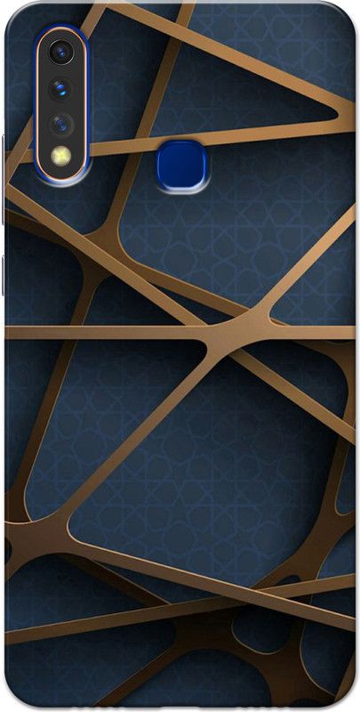 Hansviprint Back Cover for Vivo Y19  (Multicolor, Grip Case, Silicon, Pack of: 1)