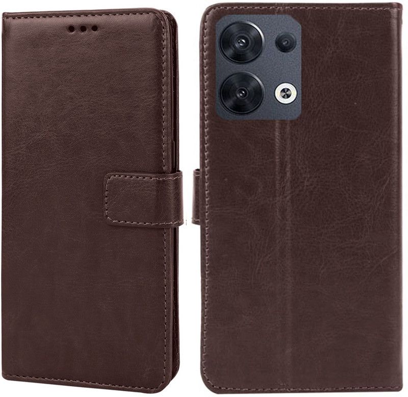 MG Star Back Cover for Oppo Reno8 Pro 5G  (Brown, Grip Case, Pack of: 1)