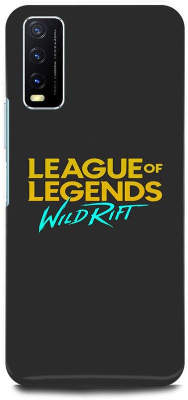 ZIGTOZAG SHOPPE Back Cover for vivo Y20G , v2065, WORDS, WALK, LEAGUEOFLEGENDS  (Multicolor, Hard Case)