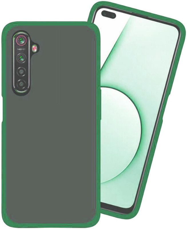 Lilliput Back Cover for Realme 6 PRO  (Green, Grip Case, Pack of: 1)