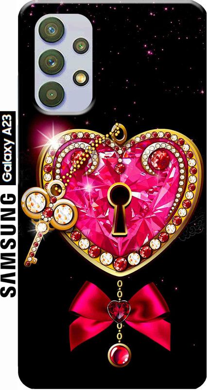 YornoSis Back Cover for Samsung Galaxy A23 2762  (Multicolor, Anti-radiation, Silicon, Pack of: 1)