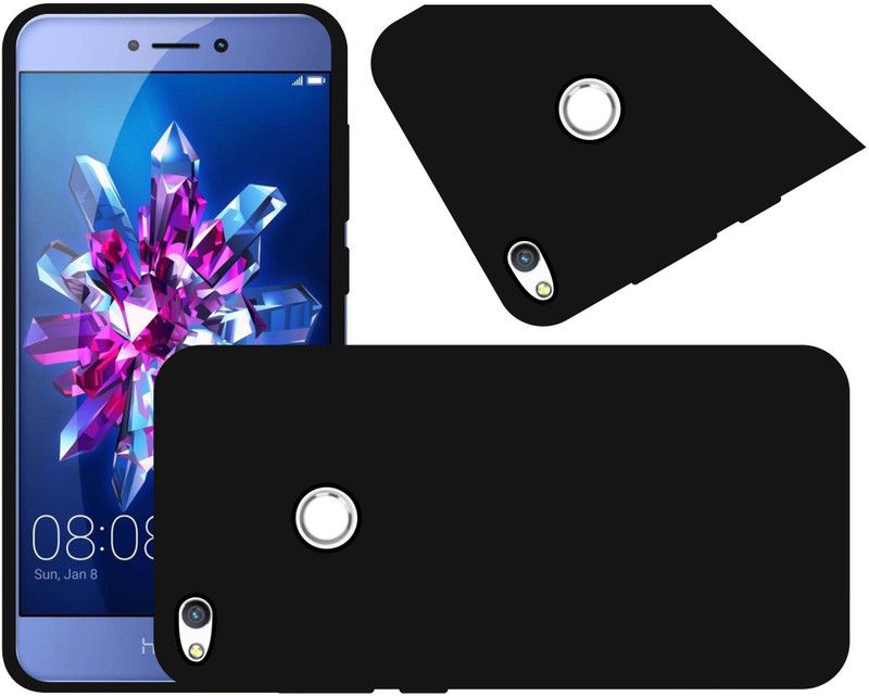 CASE CREATION Back Cover for Honor 9 Lite  (Black, Dual Protection, Pack of: 1)