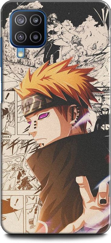KEYCENT Back Cover for SAMSUNG Galaxy M12 PAIN, GOKU, DRAGON BALLZ, ANIME, VEGETA, NARUTO  (Multicolor, Shock Proof, Pack of: 1)