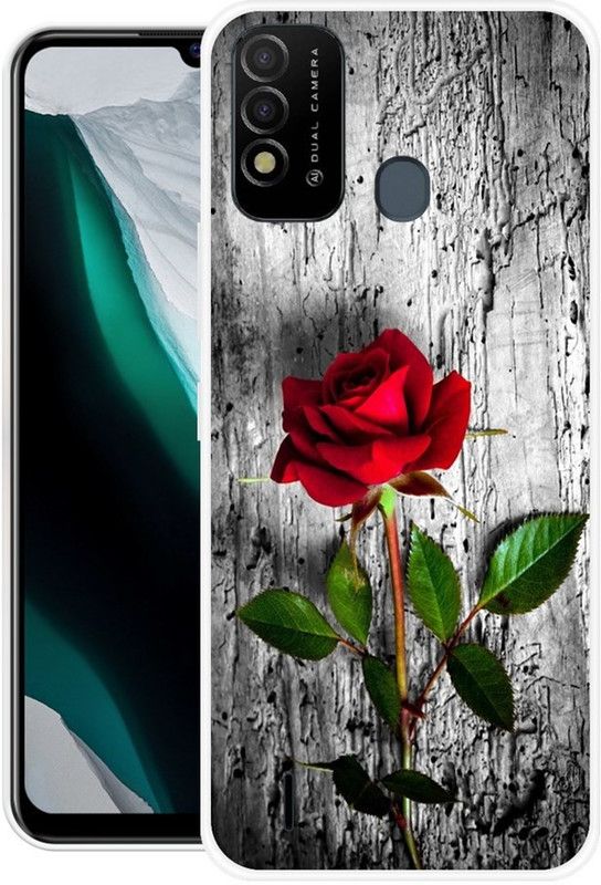 RJ14 (Online) Back Cover for Itel Vision 2s  (Multicolor, Grip Case, Silicon)