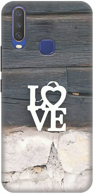 Hello case Back Cover for Vivo U10, Vivo Y15, Vivo Y12, Vivo Y17  (Grey, White, Hard Case)