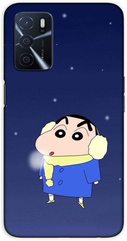 iprinto Back Cover for Oppo A53s 5G, Oppo A16 sing chain Back Cover  (Blue, Hard Case, Pack of: 1)