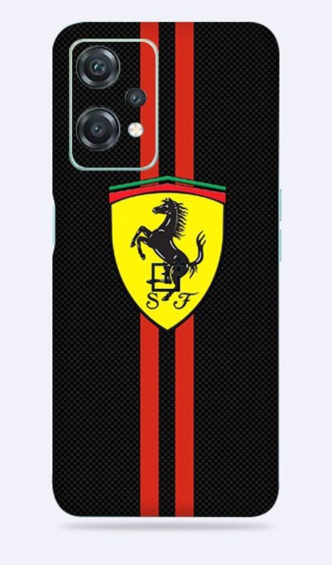 WeCre8 Skin's Oneplus Nord CE2 Lite 5G Mobile Skin  (Ferrari Logo Image Multicolor Mobile Skin)