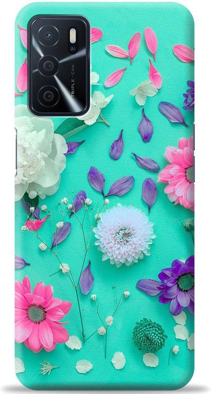 Swagr Back Cover for Oppo A16  (Blue, Shock Proof, Pack of: 1)