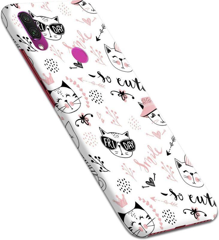 CoDecor Back Cover for Mi Redmi Note 7, Mi Redmi Note 7 Pro, Mi Redmi Note 7S  (Multicolor, Hard Case, Pack of: 1)