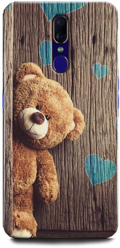 INTELLIZE Back Cover for OPPO F11/CPH1911 teddy,Printed  (Multicolor, Shock Proof, Pack of: 1)