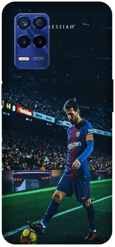 Bluvver Back Cover for Realme Narzo 30 5G,RMX3242, Printed Messi Back Cover  (Multicolor, Hard Case)