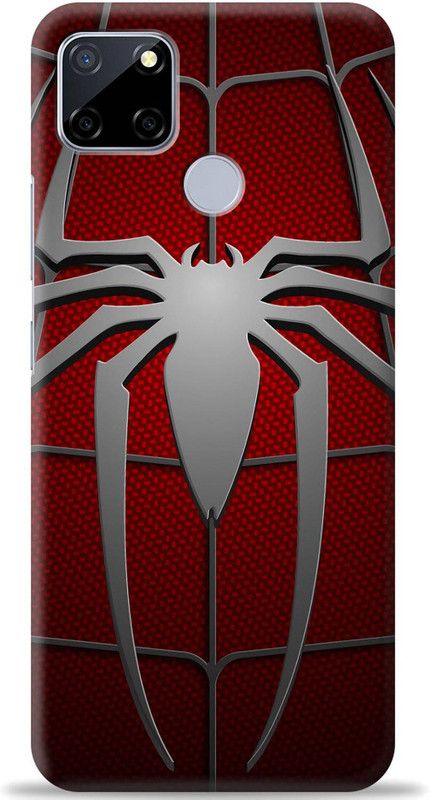 Loffar Back Cover for Realme C12  (Red, Shock Proof, Pack of: 1)