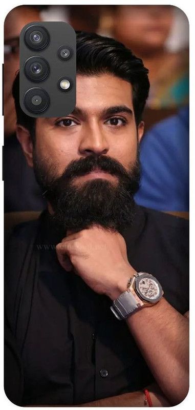Yoprint Back Cover for Samsung Galaxy M32 Ramcharan South indian superstar Printed cover  (Multicolor, Hard Case, Pack of: 1)