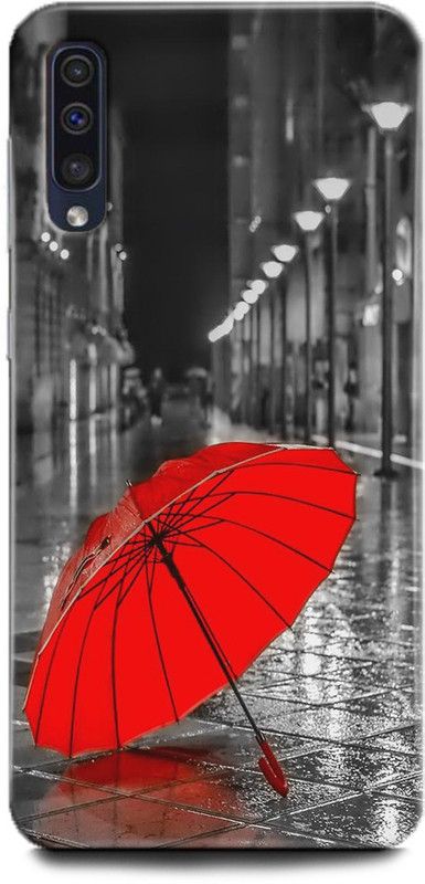 INDICRAFT Back Cover for Samsung Galaxy A50s, Umbrella, Printed  (Multicolor, Shock Proof, Pack of: 1)