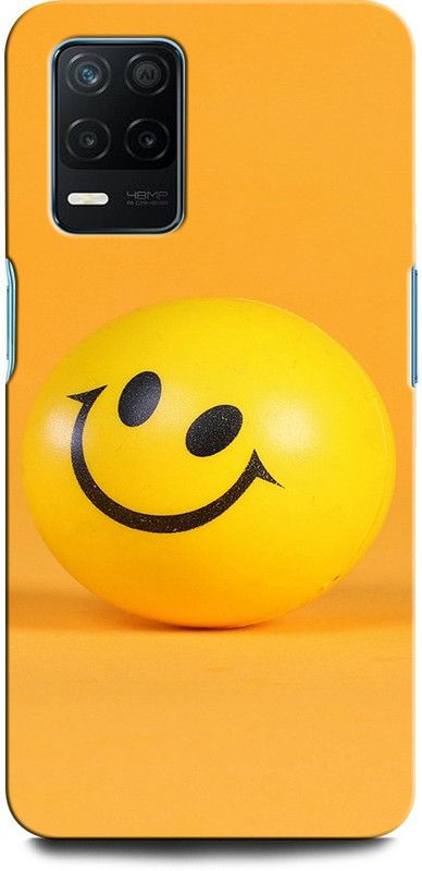 ORBIQE Back Cover for Realme Narzo 30 5G SMILE, SMILE FACE, FUNNY, HAPPY, CARTOON  (Multicolor, Hard Case, Pack of: 1)