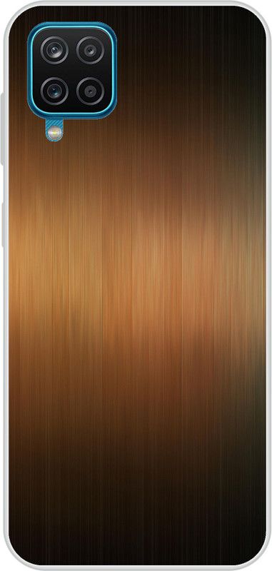 Wellcase Back Cover for Samsung Galaxy A12  (Multicolor, Dual Protection, Silicon, Pack of: 1)