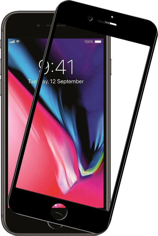 Roxel Edge To Edge Tempered Glass for Apple iPhone 8  (Pack of 1)
