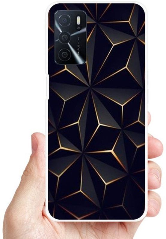 Xellom Back Cover for Oppo A16 / Oppo A53s (5G) / Oppo A55  (Black, Silicon)