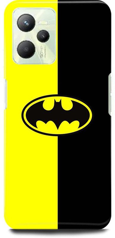play fast Back Cover for Realme C35, RMX3511 BAT, BATMAN, LOGO, DESIGN  (Multicolor, Hard Case, Pack of: 1)