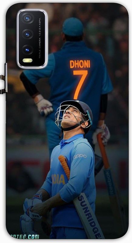 itrusto Back Cover for Vivo Y20i MS Dhoni PRINTED DESIGNER BACK CASE COVER  (Multicolor, Pack of: 1)