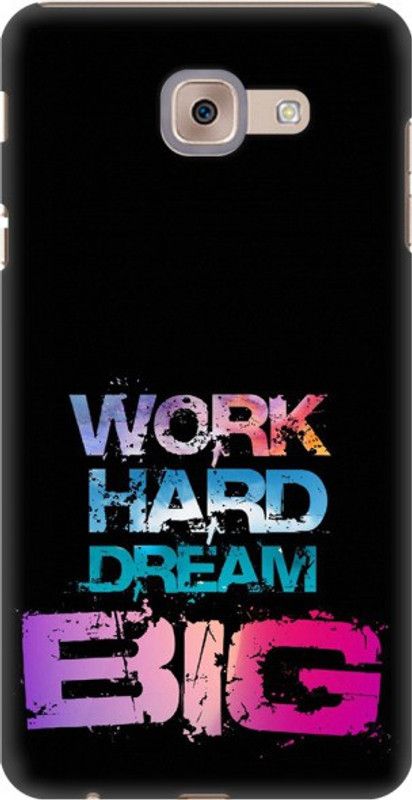 Hizowah Enterprises Back Cover for Samsung Galaxy On Max  (Multicolor, Pack of: 1)