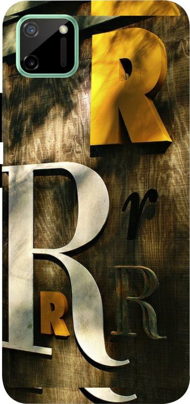 LIKELOOK Back Cover for Realme C11, ( R Letter, R Name, R love )  (Multicolor, Shock Proof, Pack of: 1)