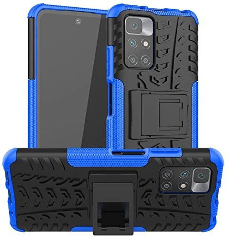 Wellchoice Back Cover for Redmi 10 Prime  (Blue, Shock Proof, Pack of: 1)