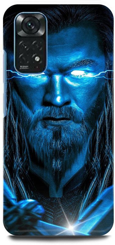 play fast Back Cover for Redmi Note 11 THOR, MARVEL, AVENGER, SUPER, HERO  (Blue, Hard Case, Pack of: 1)