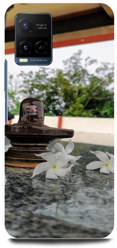 play fast Back Cover for Vivo Y33s, V2109 SHIVLING, MAHADEV, MAHAKAL, SHIV, JI  (Grey, Hard Case, Pack of: 1)
