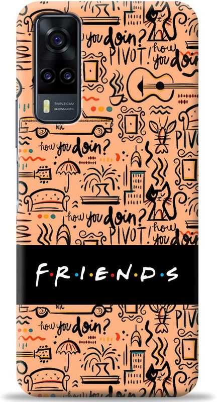 Cover King Back Cover for Vivo Y31  (Pink, Shock Proof, Pack of: 1)