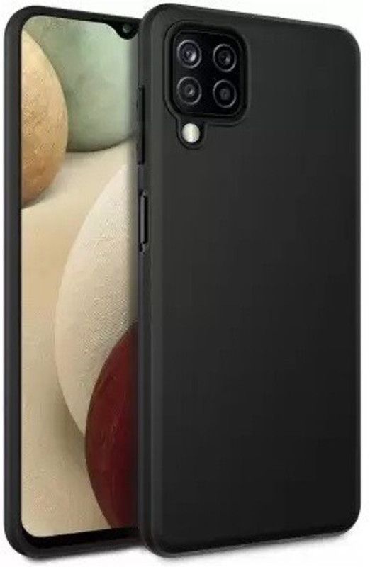 S-Hardline Back Cover for Samsung Galaxy F62  (Black, Flexible, Pack of: 1)