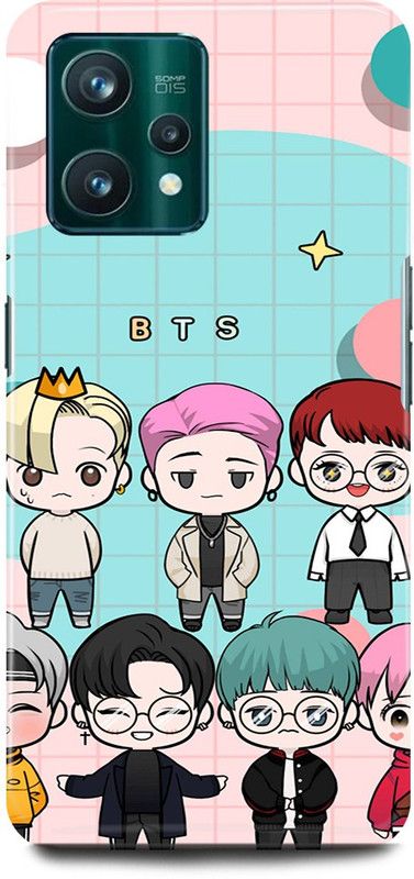 play fast Back Cover for OPPO A76, CPH2375 BTS, ARMY, LOVE, MUSIC, KOREAN, SINGERS  (Multicolor, Hard Case, Pack of: 1)