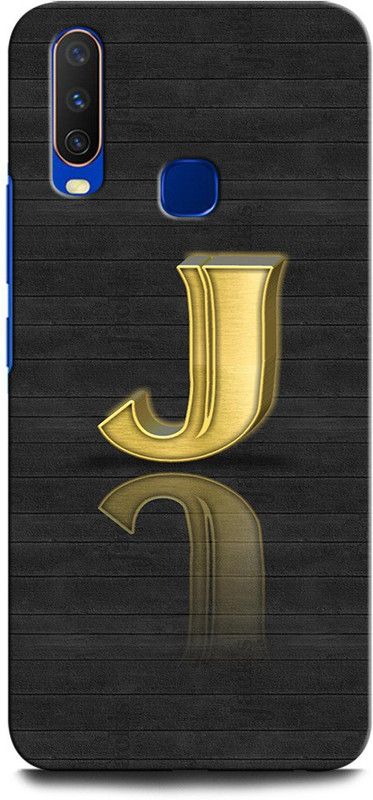 GRAFIQE Back Cover for Vivo Y11 1906/PD1930CF_EX J, J LETTER, J ALPHABET, K DESIGN  (Multicolor, Shock Proof, Pack of: 1)