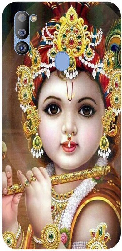 Golden Mask Back Cover for Sky Hawk Back Cover For Samsung Galaxy M21 Bal Krishna  (Multicolor, Waterproof, Silicon, Pack of: 1)